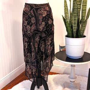 Betsey Johnson 90's Vintage Paisley Skirt